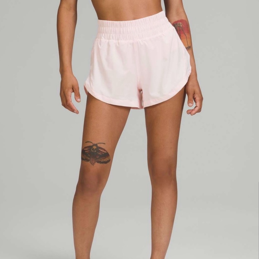 Lululemon Speed Up Shorts Strawberry Milkshake